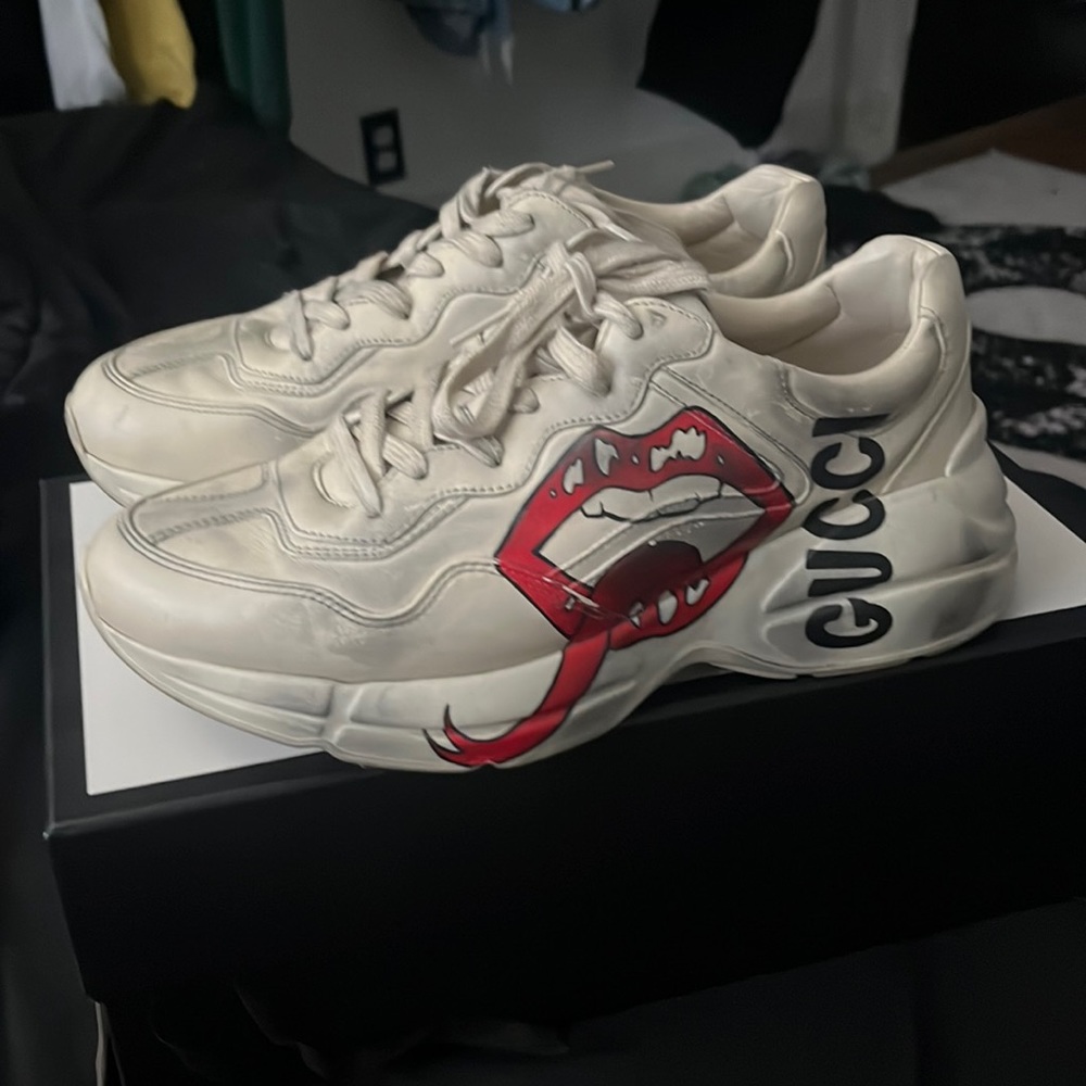 Gucci Rython Men Sneaker Sz 8.5